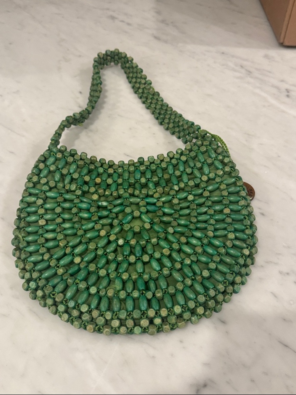 The Sak Green Beaded Shoulder Bag - Picture 3 of 6